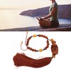 Wood Carved Amulet Pendant Peach Wood Detailed Carving Beautiful Safe