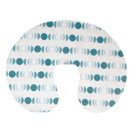 Nap- Funda Desmontable Para Cojín De Lactancia 100% Algodón Color Fases Lunares