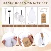 Hoolerry 24 세트 마사지 선물 헤드 마사지기 백 스크래처 핑거