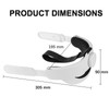 Orzero Head Strap Compatible for Quest 2 Accessories with Head
