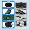 Moon River Folding Umbrella, Reverse Folding Umbrella, One-touch Automatic Opening/Closing,