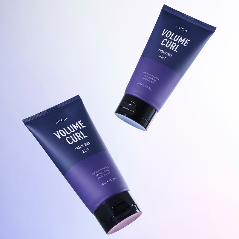 Abka [Abka][1+1] 3 in 1 Volume & Wax Hair Curl