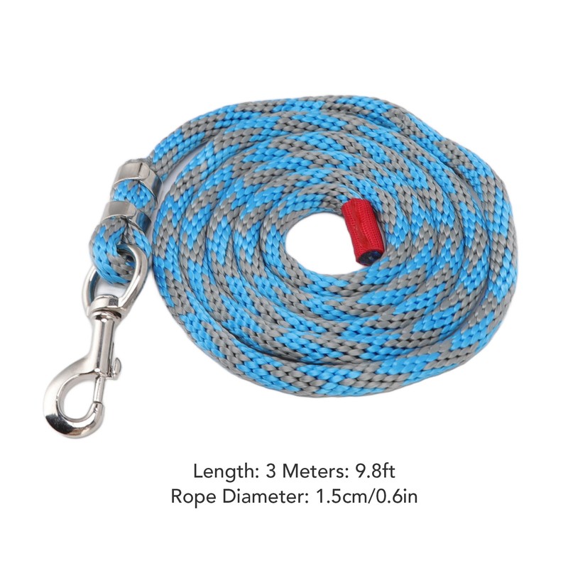 Horse Rope Thickened Wearable Soft Touch Nylon Pet Leash with