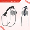 23" Life Ring Boat Safety Throw Ring with Water Floating