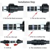 TOP-VIGOR 25mm Stop Tap Valve Connector for HDPE or Alkathene