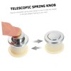 Operitacx Pack of 2 Spring Handle Cupboard Knobs Door Handle