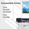 SavFinto C310 C315 High Capacity Toner Cartridge Set Replacement for
