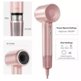 Laifen Hair Dryer Negative Ionic Blow Dryer 110,000 RPM Brushless Motor LF03-PKS