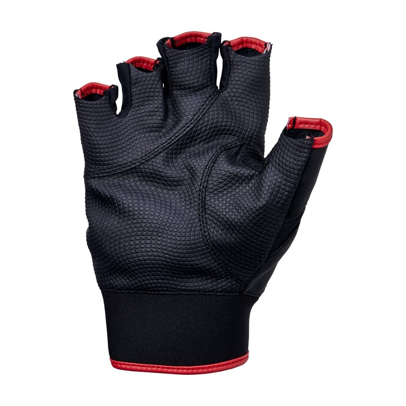 Gamakatsu CORDURA Tournament Glove 5-Finger Cut GM7293 Black/Red LL