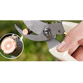 Stainless Steel Pruning Shears Multifunctional Gardening Shears Orchard Flower Branch Fruit Picking Shears Garden Branch Tool Shears