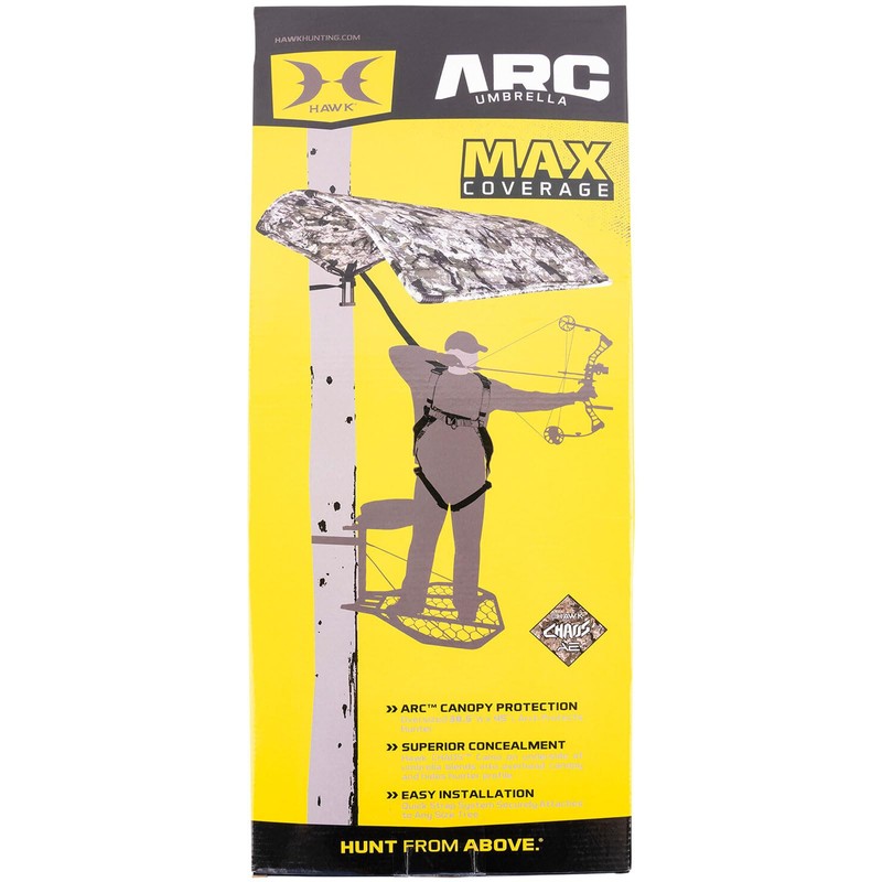 Hawk ARC Hunting Umbrella | Durable Hunting Archery Concealing Camo
