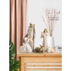 6PCS Resin Figures Fine Workmanship Art Ornaments for Household Office