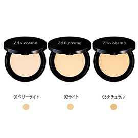 24h cosme 24 Mineral Cream Funde 01 Berry Light SPF50+/PA++++ 4 Grams (x1)