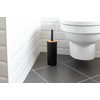 WENKO Rotello Toilet Brush Set Black