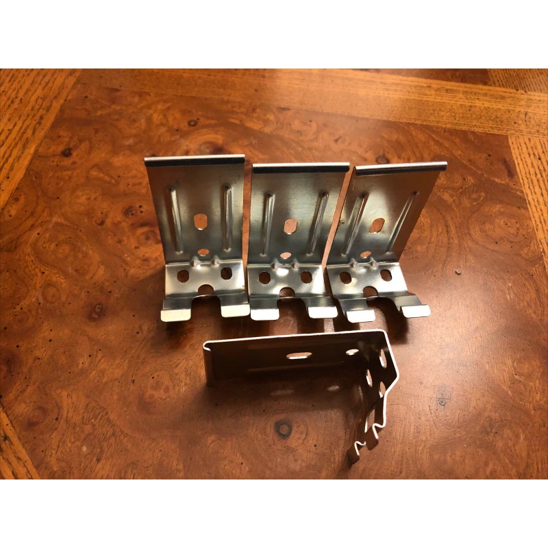 Graber/Bali Crystal Pleat Cordless Cellular Shade Bracket metal Qty 4