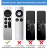 2 Pack TOKERSE Case Compatible with Apple TV 4K Siri