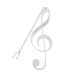 Music Note Bookmarks Graduation Gifts for Girls Boys Music Student Teacher Inspiration Gifts for Music Lover Friend Musician Retirement Leaving Gifts