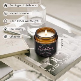 Mothers Day Gift Basket Scented Candles Gifts for Sisters Gifts from Sister Mothers Day Gifts for Sister from Sisters Aromatherapy Gifts for Sister in Law Adult Big Sister Gifts for Girls Christmas