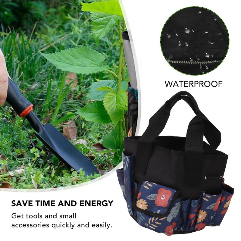 Bucket Tool Bag Oxford Cloth Large Capacity Tool Organizer with