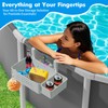Poolside Storage Basket 2 Pack - Above Ground Pool Accessories,