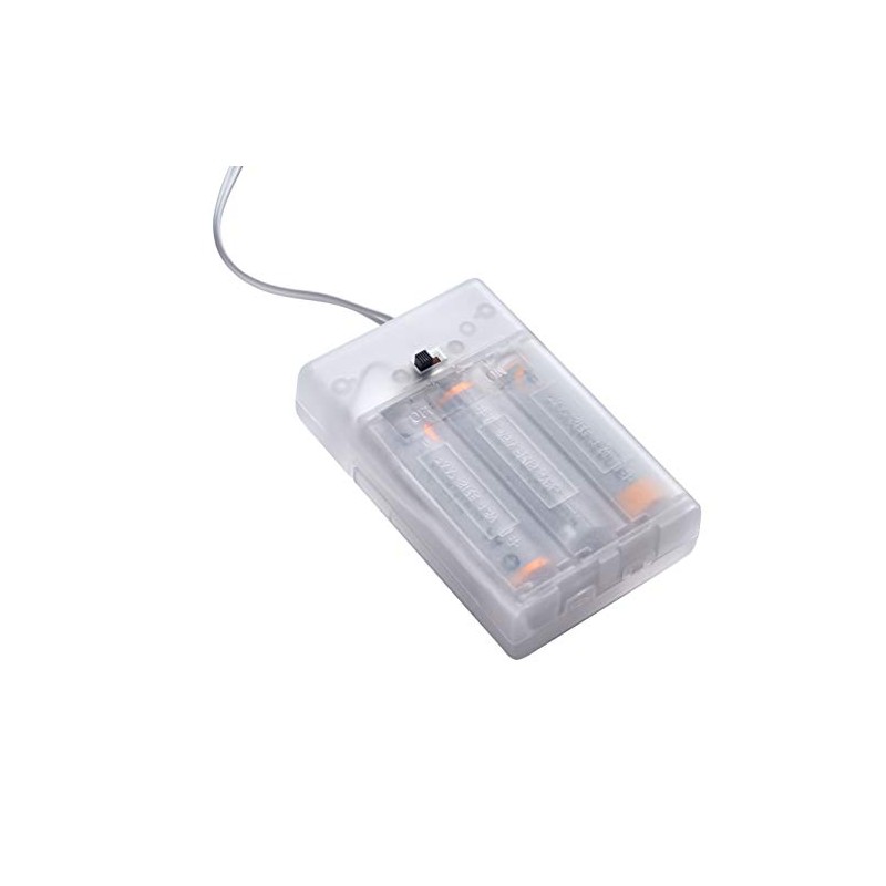 WeRChristmas Pre-Lit Santa Gloves LED Light String, Red, 5cm