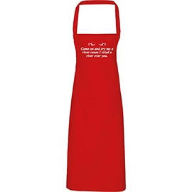 Hippowarehouse Come on and cry me a river 'cause I cried a river over you Apron kitchen cooking painting DIY onesize adult
