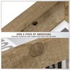 Rustic 5x7 Picture Frames, Reclaimed Barnwood Photo Frames with HD