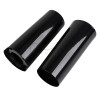 Unbranded 2" Extended Fork Slider Covers Black For Harley Electra
