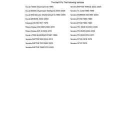 Tusk 520 Gold X-Ring Chain 520x98 For YAMAHA RAPTOR 700 2006-2024