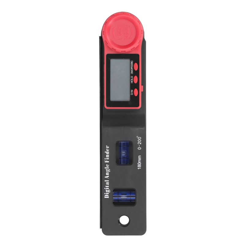 2 in 1 Mini Digital Angle Finder Ruler Protractor Blue