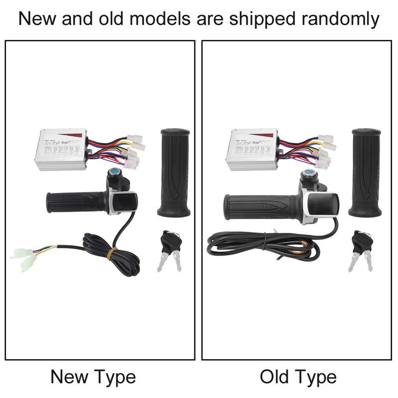 36V 500W E Bike Scooter Brushed Motor Controller Kit LCD