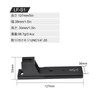 SWFOTO LF-S2 Lens Foot Lens Support Base Lens Bracket Neckline