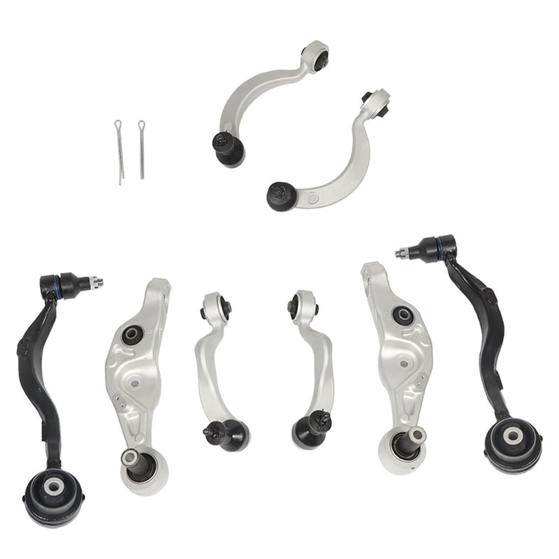 labwork 8Pcs Front Suspension Upper Lower Control Arm with Ball