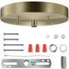 MAYOMAJO 6 Inches Light Canopy Kit with Heavy Duty Replacement