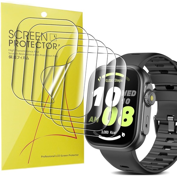 Blueshaweu Screen Protector Compatible with anyloop Smartwatch, HD Clear Flexible