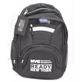 ProPac Inc Survival Kit 17 Components Backpack Black NYC Ready New York