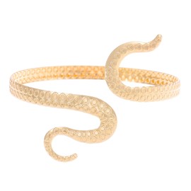 Arm Cuff for Women Gold Cuff Bracelets Open Upper Arm Cuff Bracelets Snake Open Bangle Bracelets Layered Heart Arm Cuff Trendy Jewelry Gifts