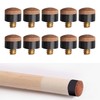 Screw on Tips Replacement Cue Tips,Pool Cue Tips Hard Leather