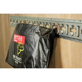 Etrack Carrying Bag with Mytee Logo 14" (H) x 24" (W) | Strap, Hooks Other E-Track Accessories Storage Bag for Truck, Trailer | E-Track Spring Fitting for Horizontal/Vertical