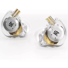 KZ Audífonos in-ear KZ EDX Pro sin micrófono cristal transparente monitores