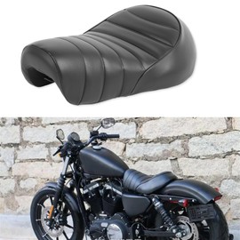 DREAMIZER Motorcycle Passenger Seat Bench Compatible with Harley 2016-2022 Sportster Iron 883 XL883N Models (Driver Seat)