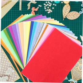 DOITOOL 40 Sheets Colored Felt Fabric for DIY Crafting Nonwoven Handmade Material for Art Projects for School Activities Patchwork and Holiday Decorations