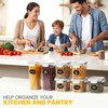 KICHLY Airtight Food Storage Containers Set with Lids – 24