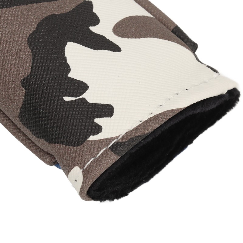 Golf Alignment Stick Cover Waterproof Thickened Plush Camo Pattern Alignment