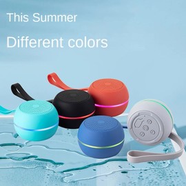 xinyee Bluetooth 5.0 Mini HIFI Small Speaker Outdoor Standby 100 Hours TYPE-C Charging Portable IPX6 Waterproof and Dustproof