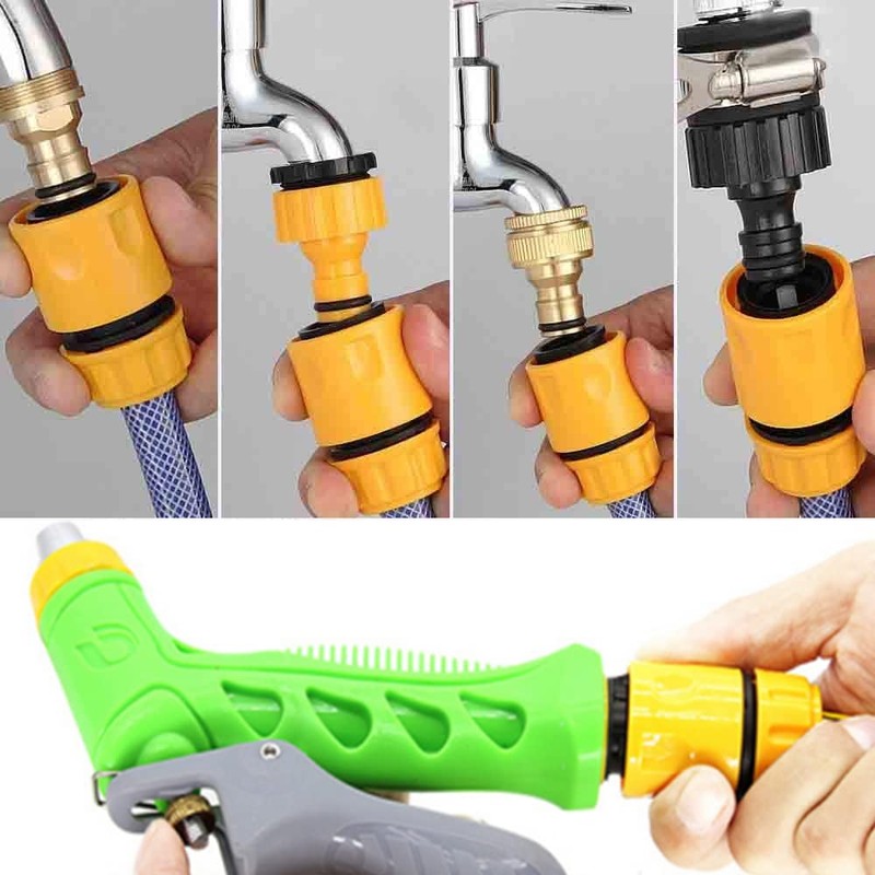HuYiGGZ 6 Pcs Pressure Washer Gun Adapter Plastic Machine Water