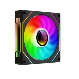 UPSIREN 140mm CASE Cooling Fan, Computer Case Fan, 4pin PWM PC Fan, 25mm Thick, 1200/2500RPM Speed, 40/65CFM, Silent CPU Cooling Fan (1, Black, 14CM)