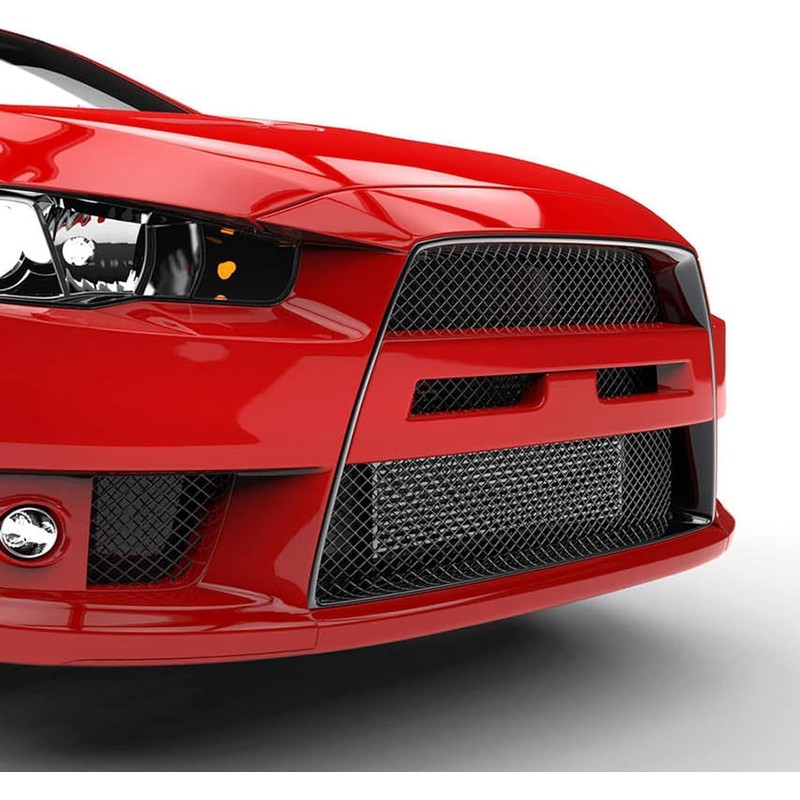 Car Grille Mesh Front Grille Aluminum Net Car Bumper Mesh