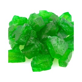 Unbranded Green Pineapple Wedges Glazed Candied Fruit 2 Pounds Free Shipping