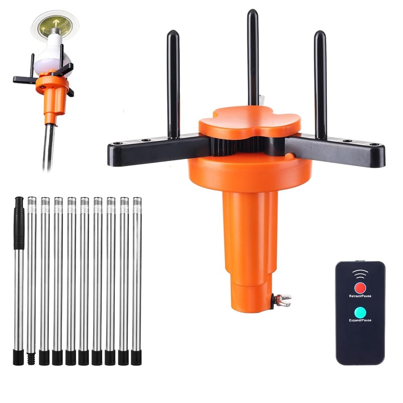 Electric Light Bulb Changer for High Ceilings - Automatic Light